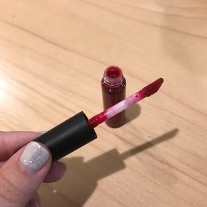 NWOT MAC Ruby Woo Lipglass